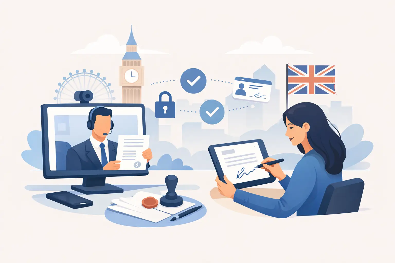 Remote notarisation in the UK explained