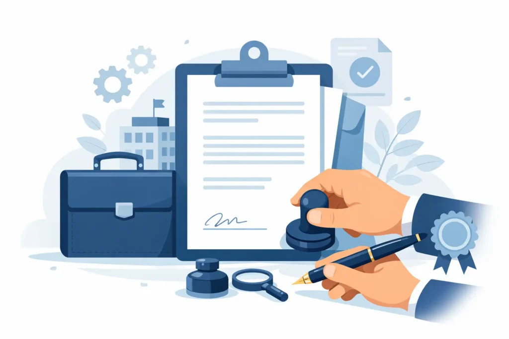 How to Notarise Company Documents Properly