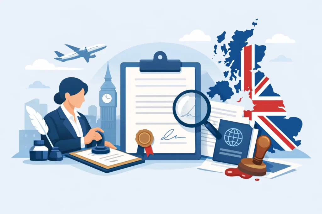 What Does a Notary Do With UK Documents?