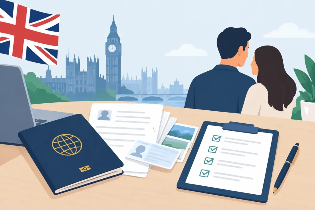 Top Documents for a UK Spouse Visa Application